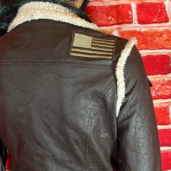 Affliction Women’s   Black premium leather jacket - Picture 3 of 11